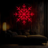 Snowflake Christmas Led Neon Sign - Reels Custom