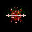 Snowflake Christmas Led Neon Sign - Reels Custom