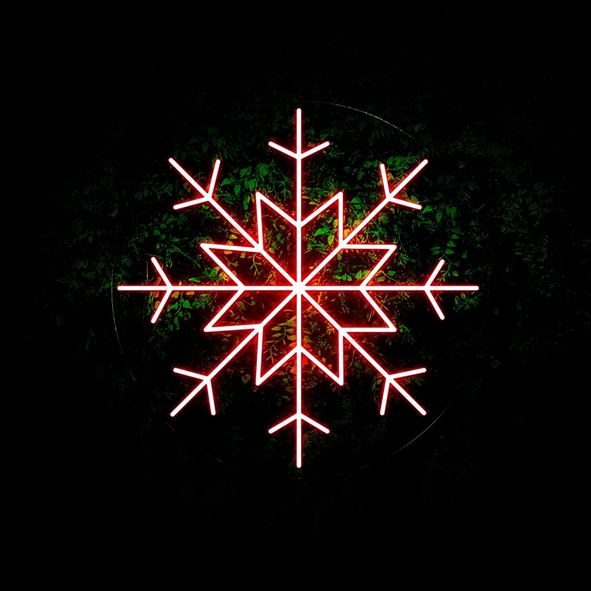 Snowflake Christmas Led Neon Sign - Reels Custom