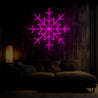 Snowflake Christmas Led Neon Sign - Reels Custom