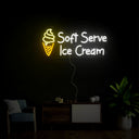 Soft Serve Ice Cream Neon Sign - Reels Custom