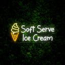 Soft Serve Ice Cream Neon Sign - Reels Custom