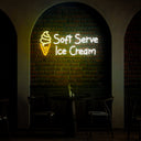 Soft Serve Ice Cream Neon Sign - Reels Custom