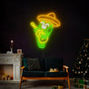 Sombrero Cactus Neon Sign - Reels Custom