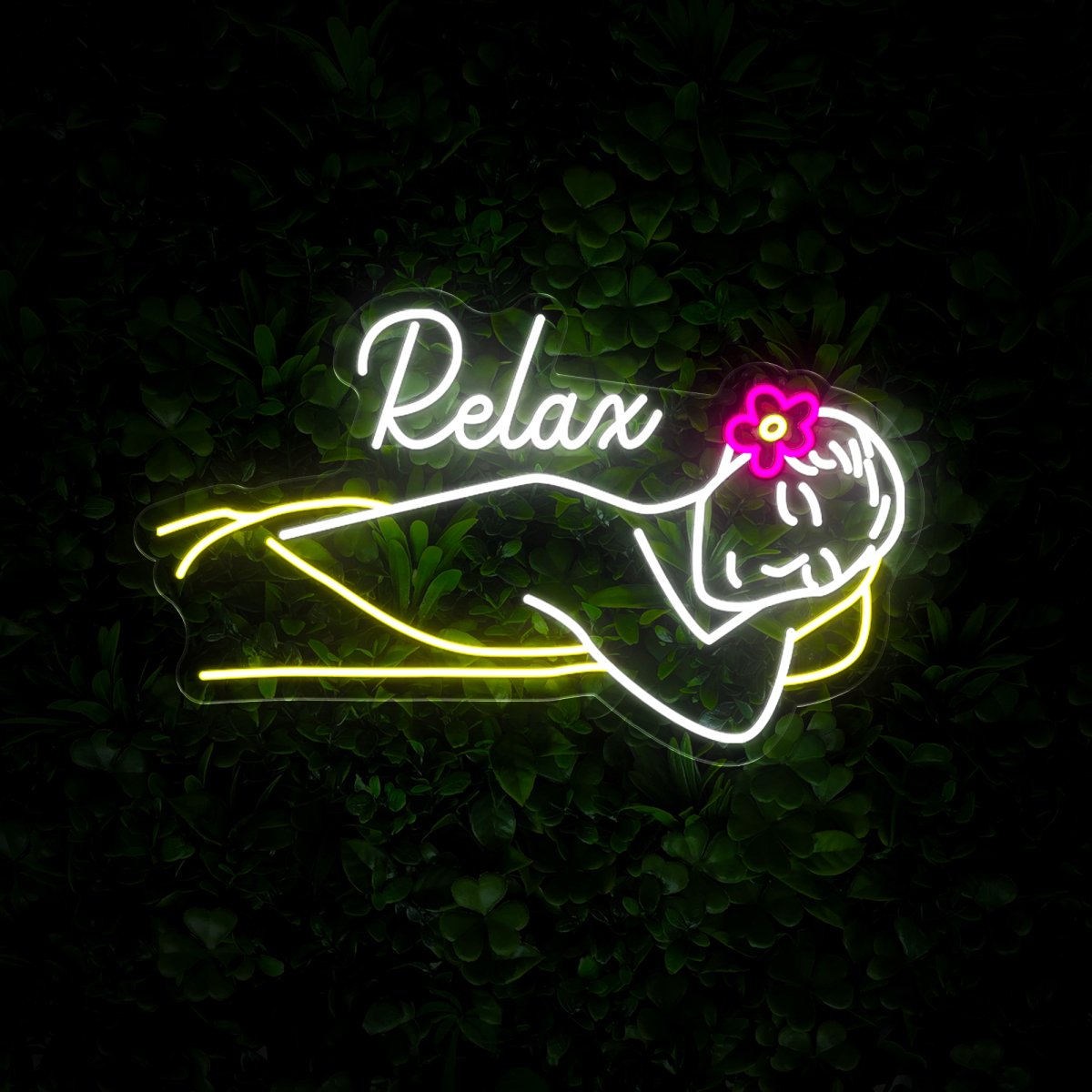 Spa Massage Relax Neon Sign - Reels Custom