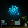 Spider Web Neon Sign - Reels Custom