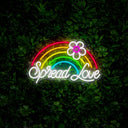 Spread Love LGBT Neon Sign - Reels Custom