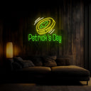 St. Patrick's Lucky Day Neon Sign - Reels Custom