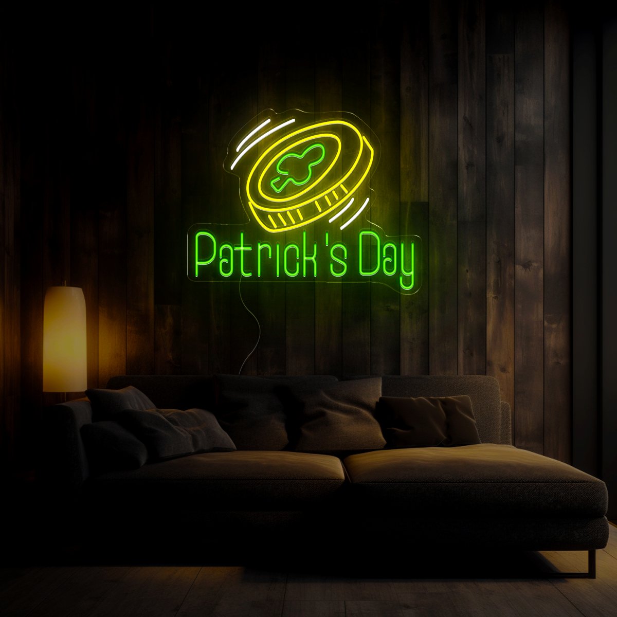 St. Patrick's Lucky Day Neon Sign - Reels Custom