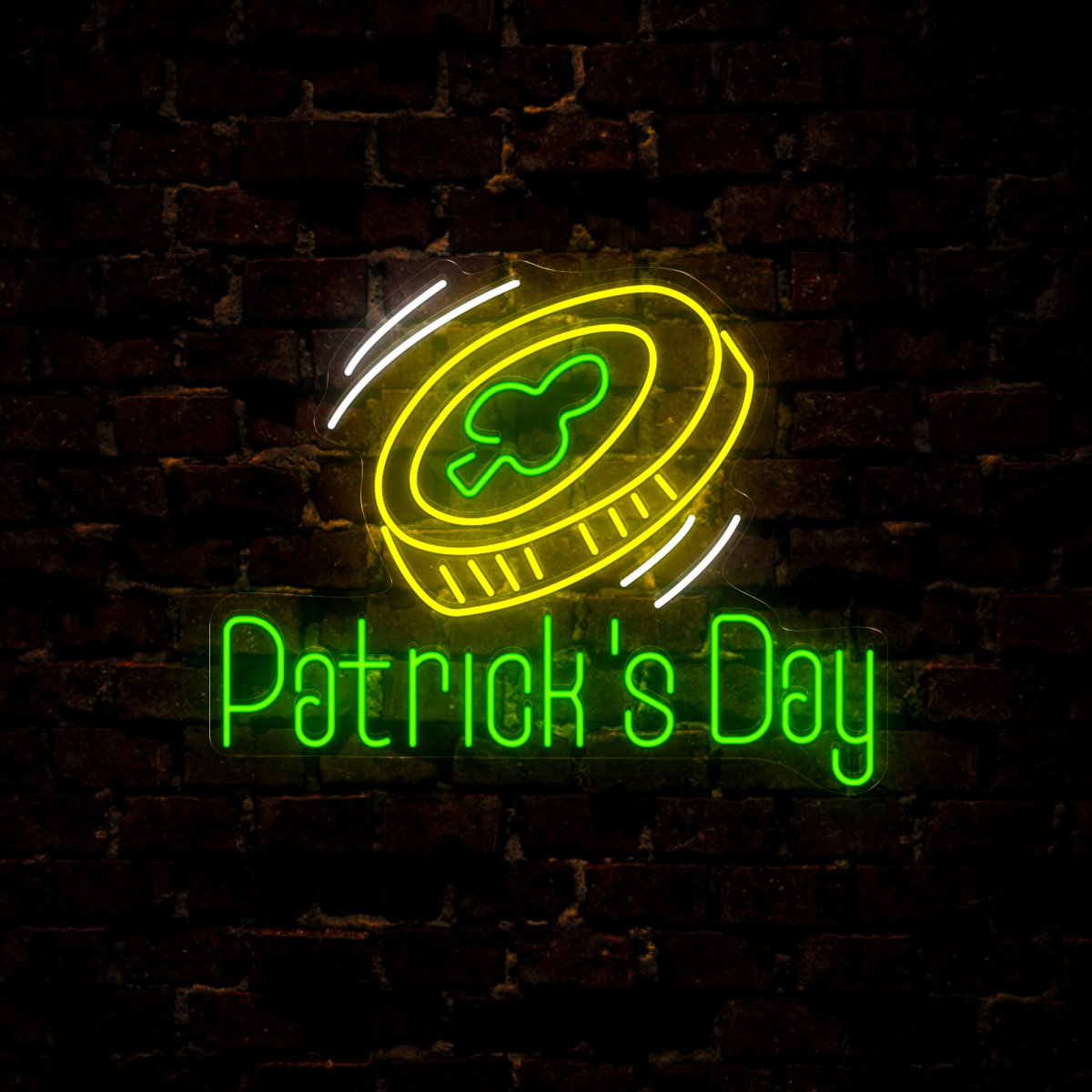 St. Patrick's Lucky Day Neon Sign - Reels Custom