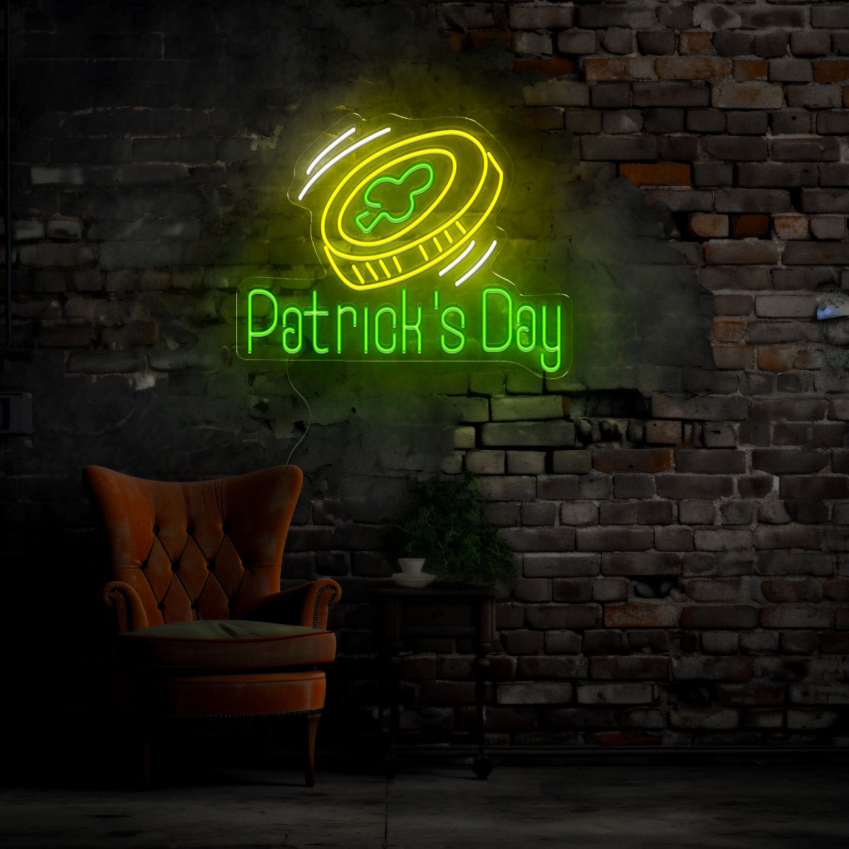 St. Patrick's Lucky Day Neon Sign - Reels Custom