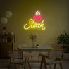 Steak Neon Sign - Reels Custom