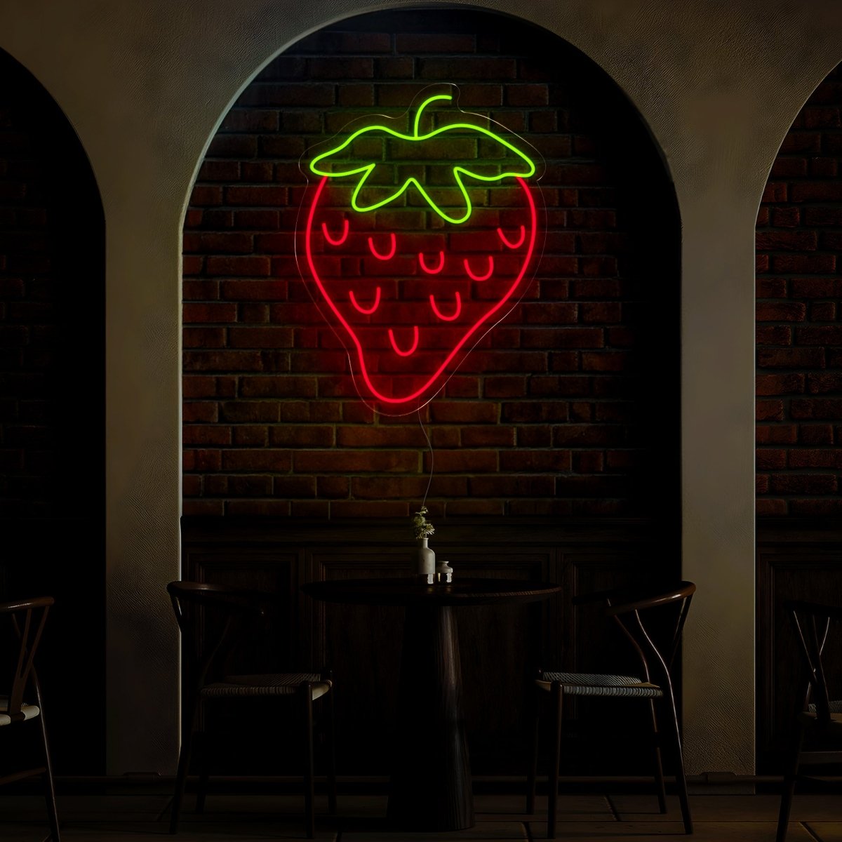 Strawberry Fruits Led Neon Sign - Reels Custom