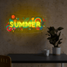 Summer Artwork Neon Sign - Reels Custom