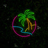 Summer Beach Neon Sign - Reels Custom