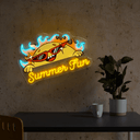 Summer Fun Artwork Neon Sign - Reels Custom