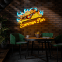 Summer Fun Artwork Neon Sign - Reels Custom