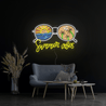 Summer Vibes Artwork Neon Sign - Reels Custom