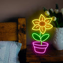 Sunflower Led Neon Sign - Reels Custom