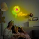 Sunflower Mother's Day Neon Sign - Reels Custom