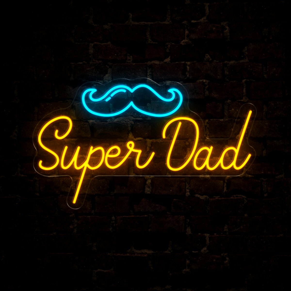 Super Dad Neon Sign - Reels Custom