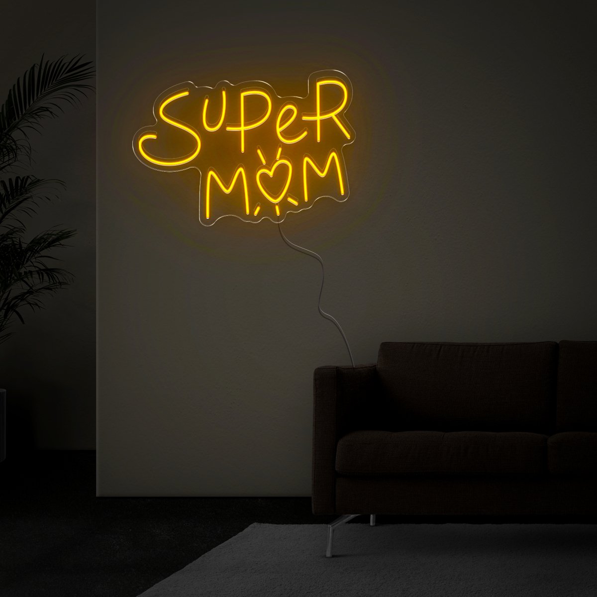 Super Mom Neon Sign - Reels Custom