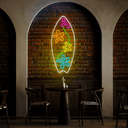 Surfboard Neon Sign - Reels Custom