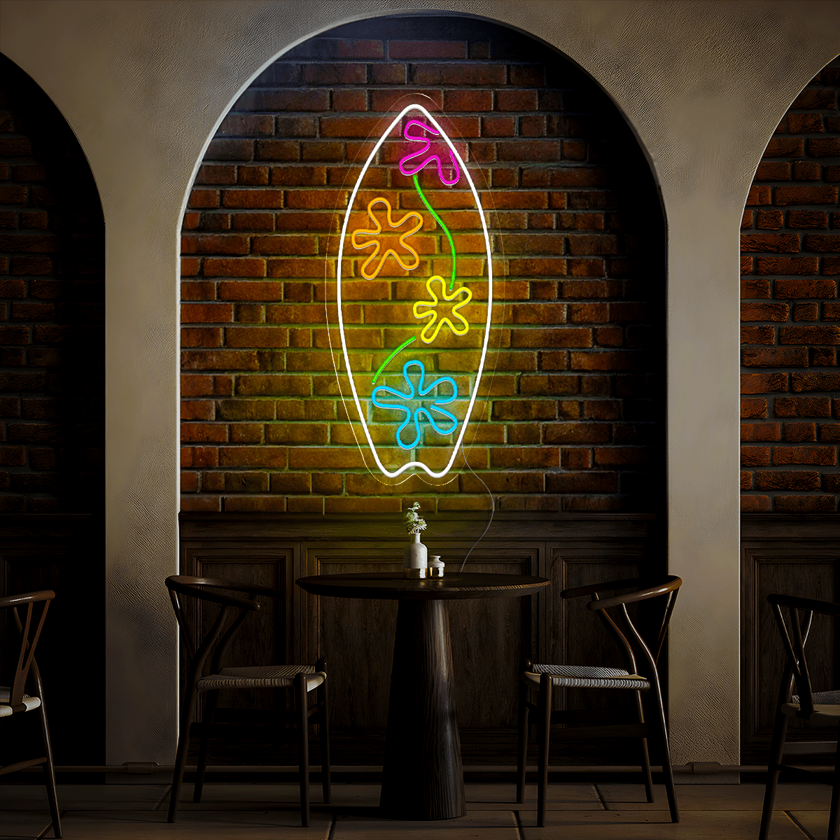 Surfboard Neon Sign - Reels Custom