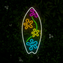 Surfboard Neon Sign - Reels Custom