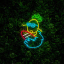 Surfing Cartoon Neon Sign - Reels Custom