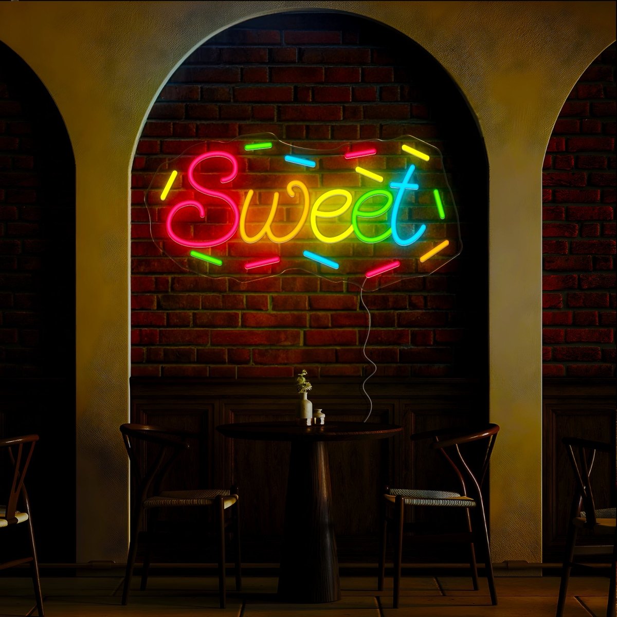 Sweet Neon Sign - Reels Custom