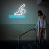 Swimmer Neon Sign - Reels Custom