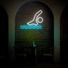 Swimmer Neon Sign - Reels Custom