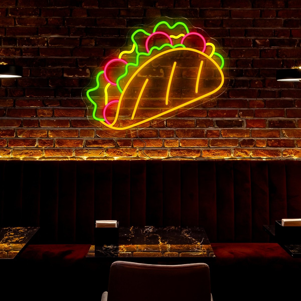 Taco Neon Sign - Reels Custom