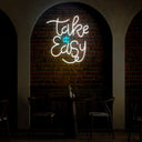 Take It Easy Neon Sign - Reels Custom