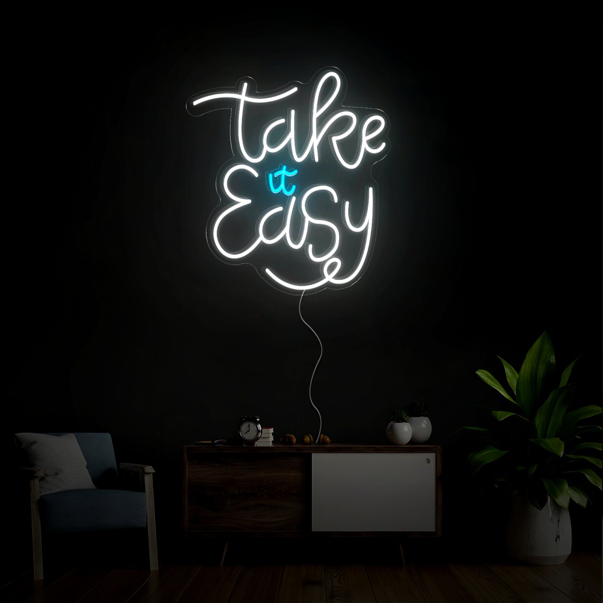 Take It Easy Neon Sign - Reels Custom