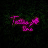 Tattoo Time Piercing Neon Sign - Reels Custom