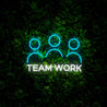 Team Work Neon Sign - Reels Custom