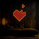 Tetris Heart Artwork Neon Sign - Reels Custom