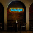 The Blue Oyster Neon Sign - Reels Custom