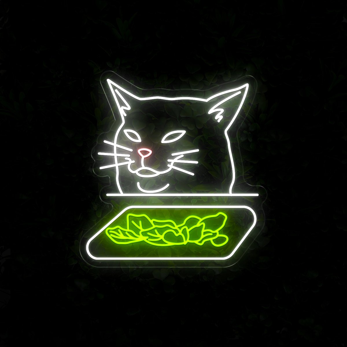 The Famous Woman Yelling At The Cat Meme Funny Led Neon Sign - Reels Custom