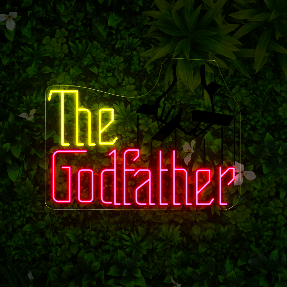 The Godfather Artwork Neon Sign - Reels Custom