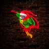 The super Santa christmas Artwork Neon Sign - Reels Custom