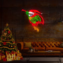 The super Santa christmas Artwork Neon Sign - Reels Custom