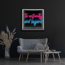 To Infinity and Beyond Neon Sign - Reels Custom