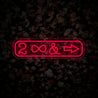 To Infinity And Beyond Wedding Neon Sign - Reels Custom