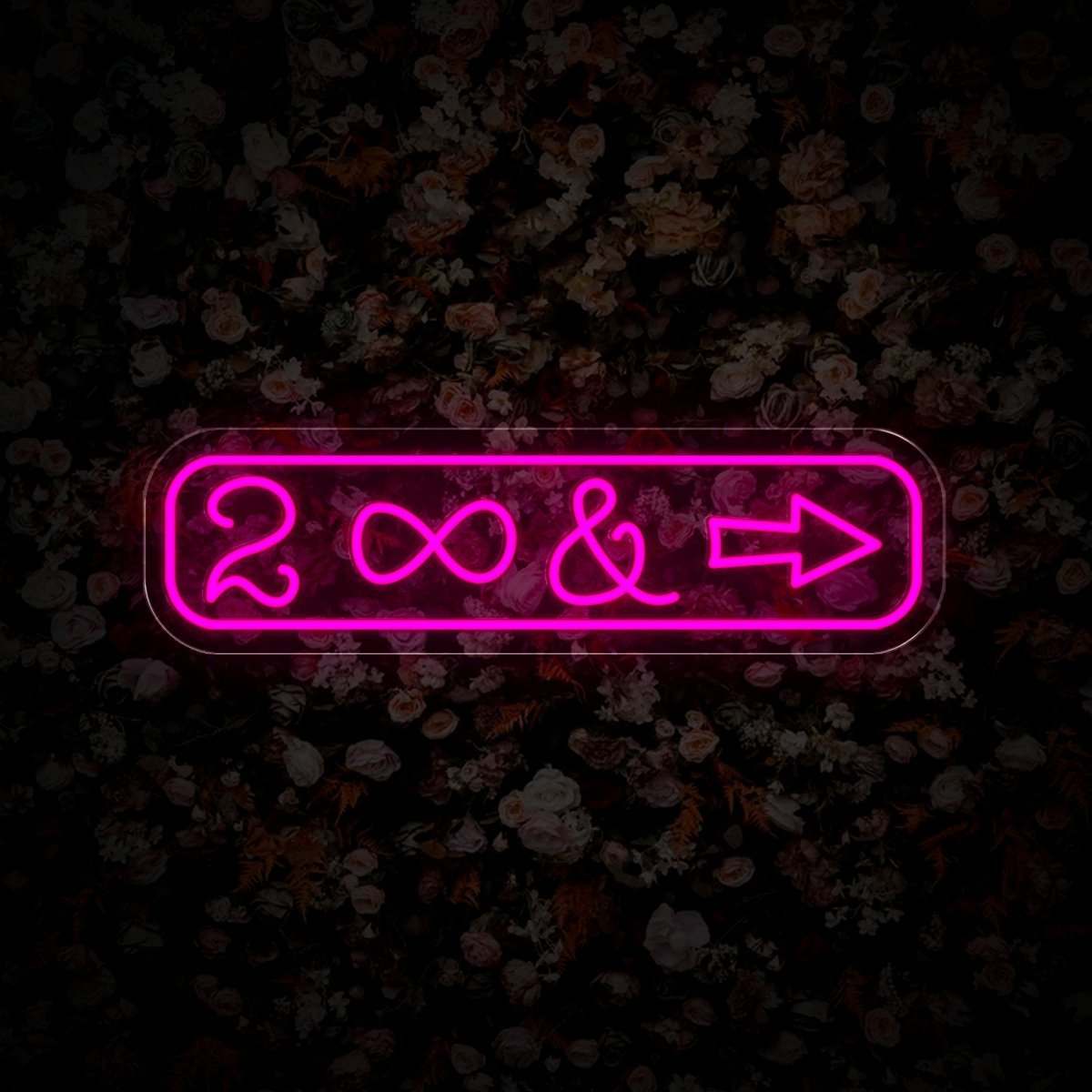 To Infinity And Beyond Wedding Neon Sign - Reels Custom