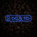 To Infinity And Beyond Wedding Neon Sign - Reels Custom