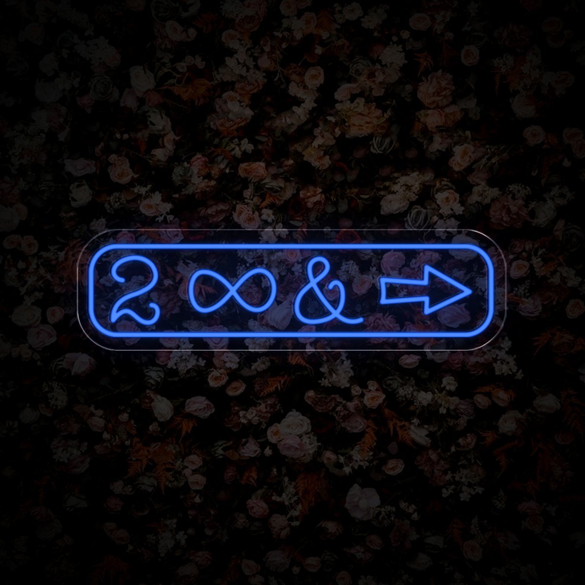To Infinity And Beyond Wedding Neon Sign - Reels Custom