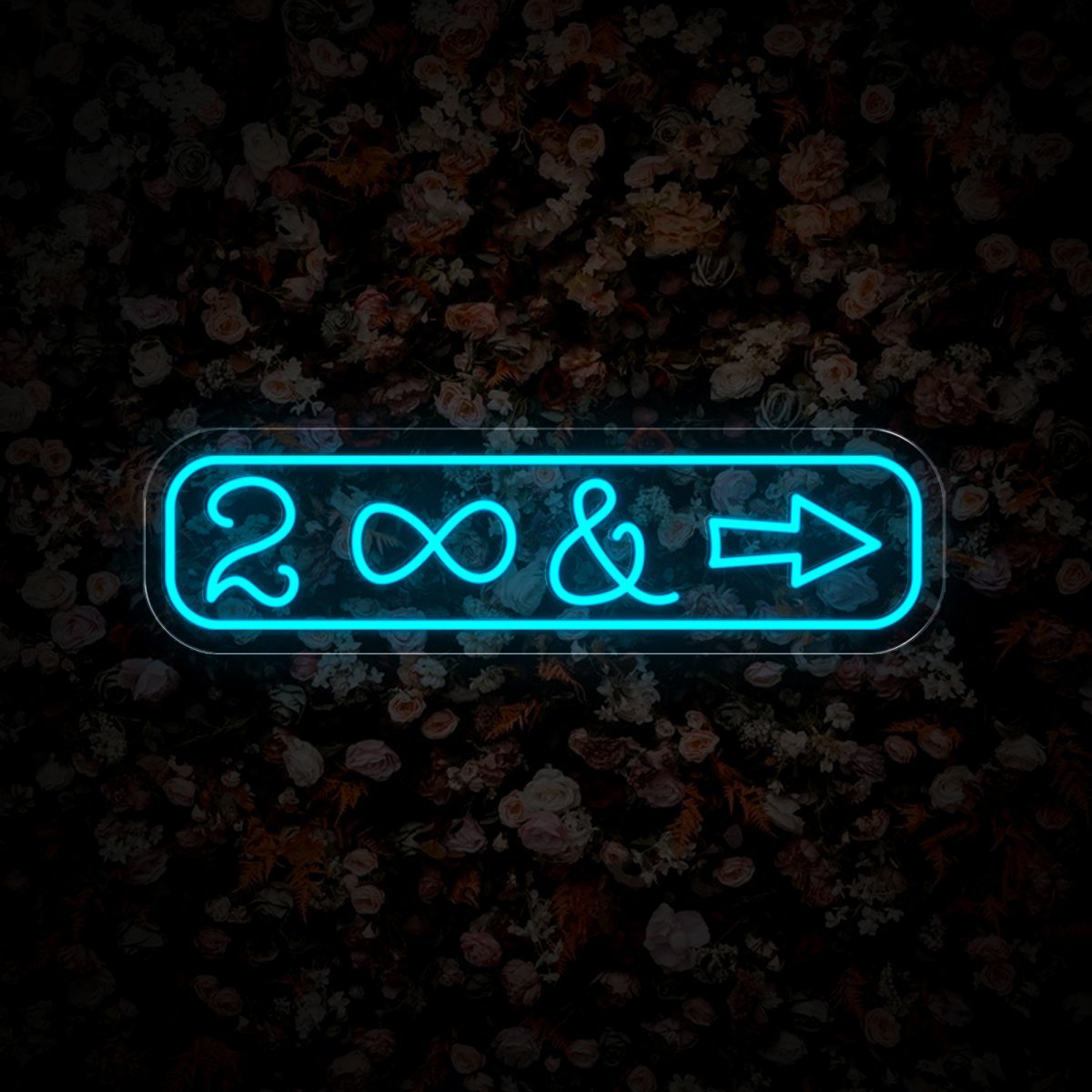 To Infinity And Beyond Wedding Neon Sign - Reels Custom